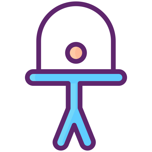 purple and blue persond jumping rope