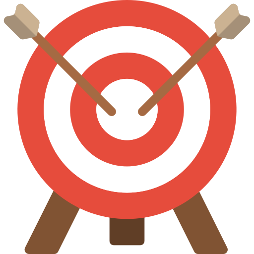 an archery target