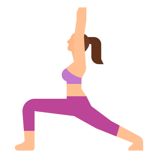 woman stretching legs