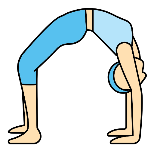 person performing yoga pose